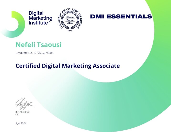 Certification